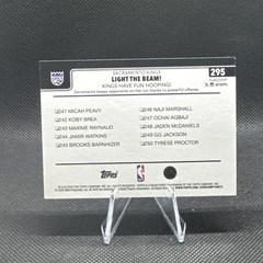 2025-26 Topps NBA Season Tip Off Foil Sacramento Kings Light The Beam #295