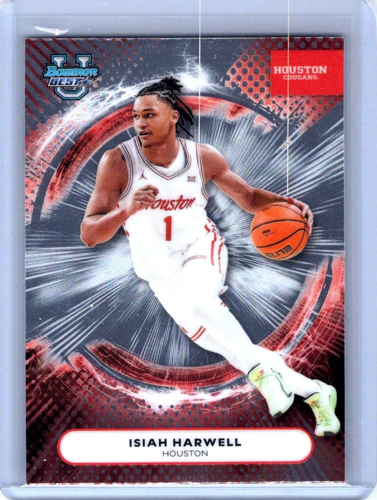 2025-26 Bowman&rsquo;s Best University #15 Isiah Harwell