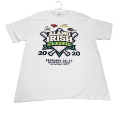 2020 Alamo Irish Classic Notre Dame Baseball T Shirt Mens Large