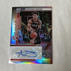 2021-22 Panini Contenders Optic-Perennial Autographs Anfernee Simons-Ships Free