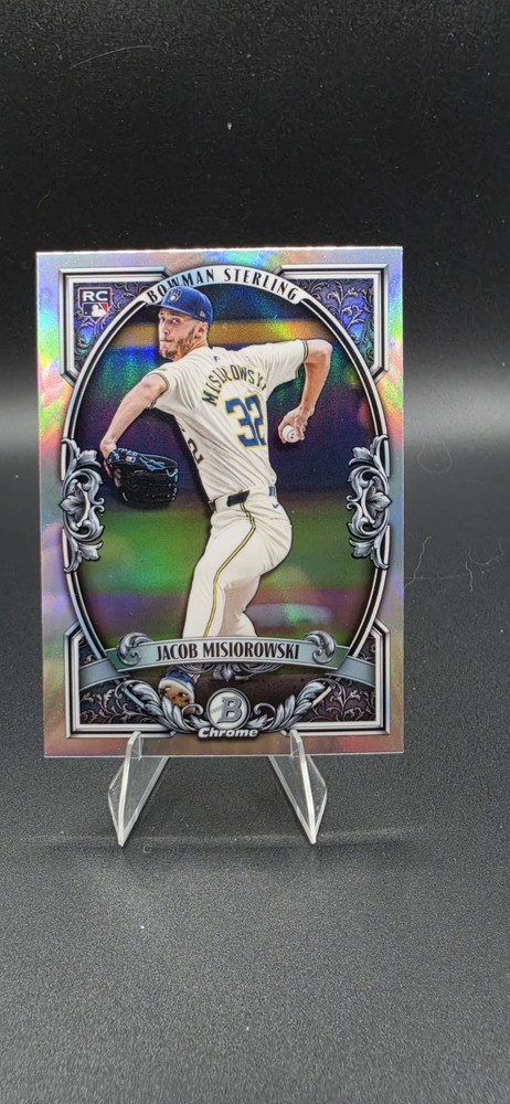 2026 Bowman Chrome Jacob Misiorowski Bowman Sterling RC #BST-13