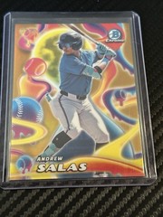 2025 Bowman Chrome – Melt Mashers Andrew Salas #MM-17 Gold Refractor /50 (RC)