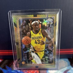 2025-26 Topps Chrome Pascal Siakam GOLD #’d 13/50 Pacers