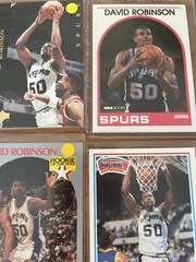 Varied Lot of 15 Basketball Cards David Robinson San Antonio Spurs (Z2)
