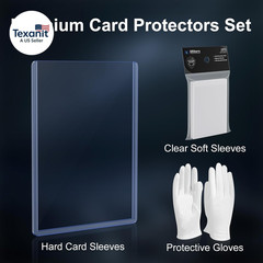 2000 Card Sleeves Top Loaders for Cards, 3&Prime;X4&Prime; Toploaders for Cards, Premium Bas
