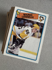 1988-89 Topps Complete Hockey Set #1-198 Gretzky Lemieux Hull Nieuwendyk RC HOF