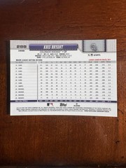 2026 Topps Chrome Kris Bryant Blue Raywave Refractor 1/150 Bookend #288
