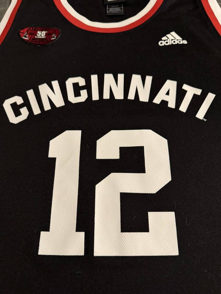 Vintage Cincinnati Bearcats Oscar Robertson Adidas 50th Anniversary Jersey XL