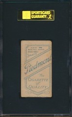 1911 T206 PIEDMONT 350-460/42 TY COBB RED PORTRAIT SGC 2 GOOD HOF *FACTORY 42*