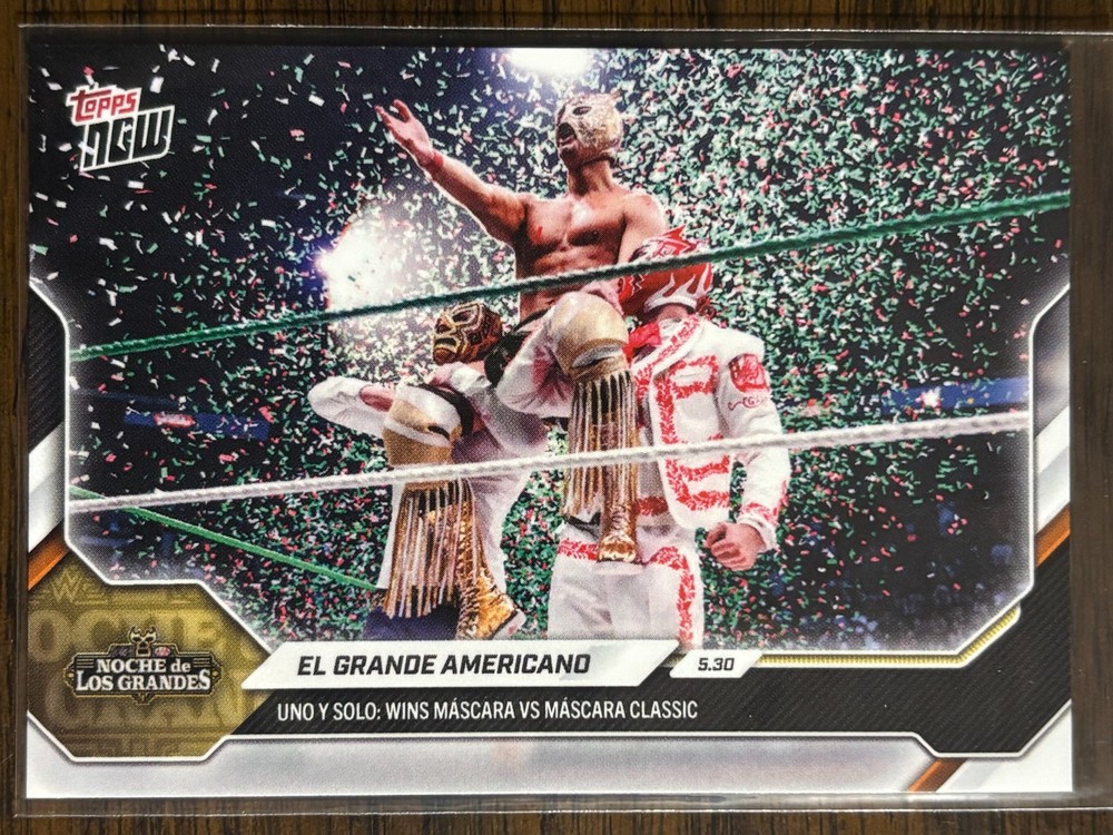 2026 Topps Now WWE #61-SP El Grande Americano Noche de Los Grandes VARIATION SP