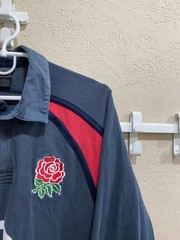 England 2003 Away Rugby Union Shirt Long Sleeve Nike Vintage Size L