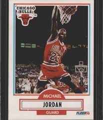 Michael Jordan 1990 Fleer #26 Chicago Bulls