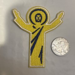 Notre Dame Fighting Irish Vintage Embroidered Iron On Patch 3&Prime; x 2.5” Awesome