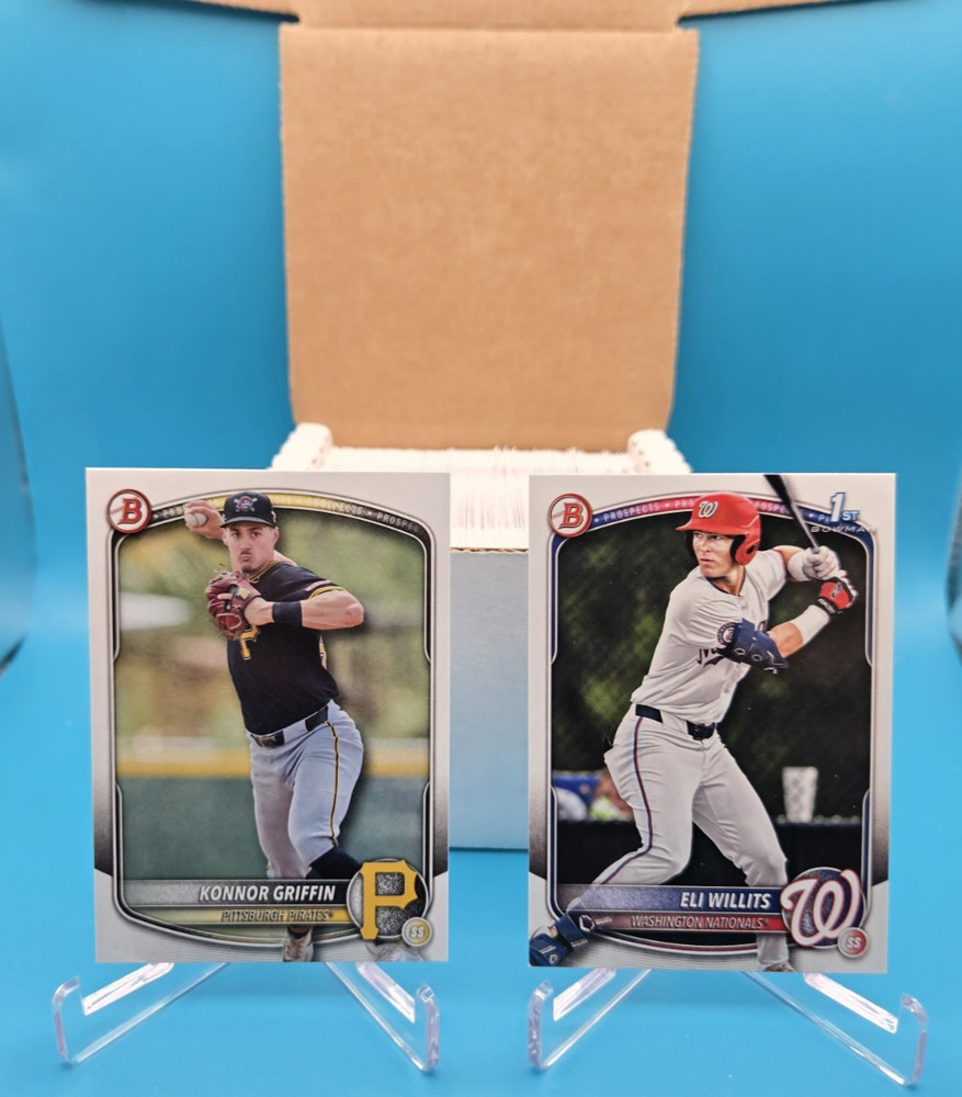 2025 Bowman Draft Complete Set BD1- BD200 – Hand Sorted, Pack Fresh