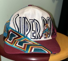 Vintage Super Bowl XXX 1996 Logo 7 NFL Snapback Hat-Arizona-Southwest-Cowboys