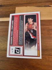 Hansen Yang Rookie RC – 2025-26 Donruss Hyper Prizm