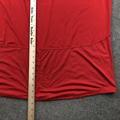 DC Defenders Shirt Mens 3XL Red Long Sleeve Graphic Performance Top UFL Football