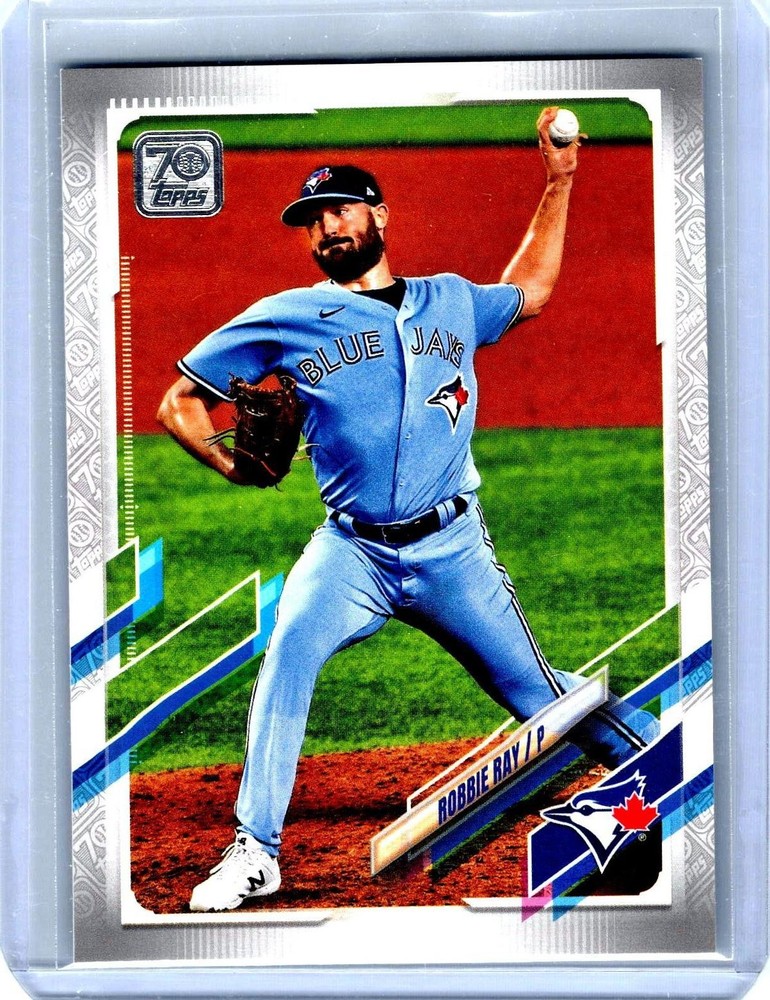 2021 Topps #212 Robbie Ray 70th Anniversary Platinum #/70