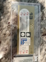 1980 Winter Olympics – Rare Opening Ceremony Ticket For The Lake Placid Games
