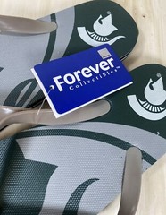 Michigan State Spartans NCAA Team Name Logo Flip Flops New Size XS Womens 5-6