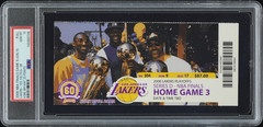 PSA GEM MINT 10 – KOBE BRYANT NBA FINALS 2008 CELTICS @ LAKERS FULL TICKET GM#5