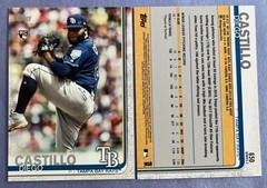 Diego Castillo 2019 Topps Series 2 Rookie Card #650 PADRES/ MARINERS (Base) QTY
