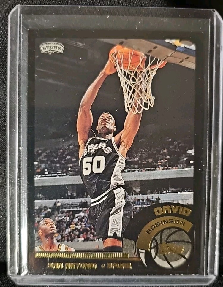 2002-03 Topps #87 David Robinson Black SSP /500