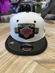 New Era Adult 2026 NBA Champions New York Knicks Locker Room 9Fifty Hat IN HAND
