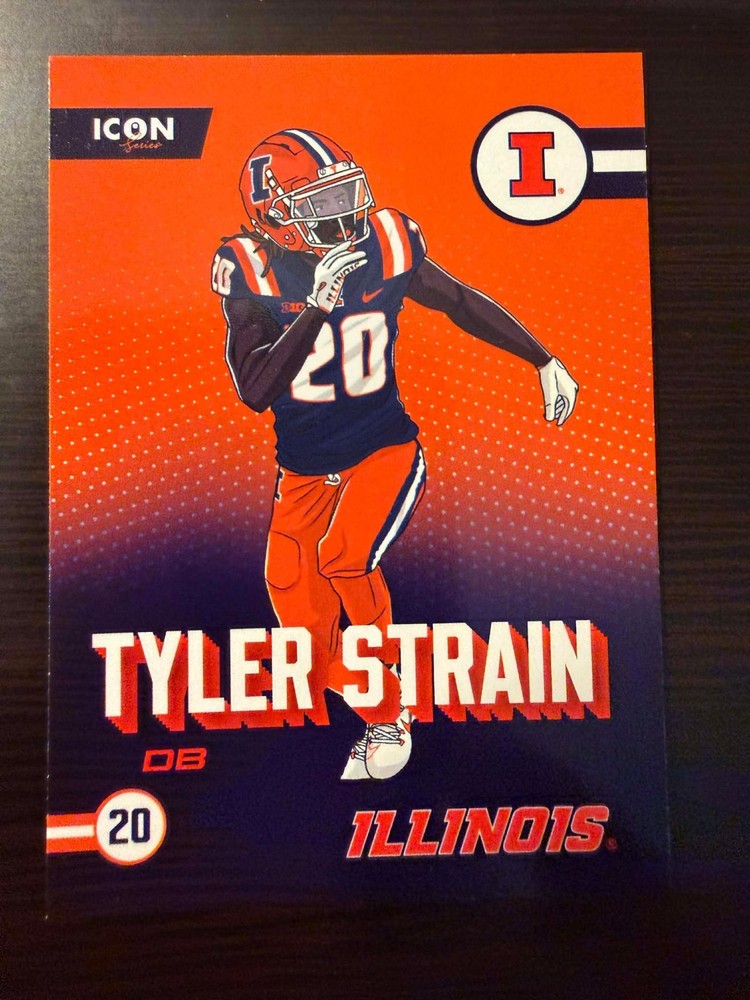 2024 ILLINOIS FIGHTING ILLINI FOOTBALL TRADING CARDS