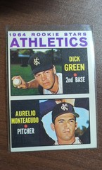 1964 Topps – 1964 Rookie Stars Dick Green, Aurelio Monteagudo #466 (RC)