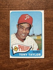 1965 Topps, #296 Tony Taylor, VGEX-EX
