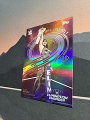 2025 Topps Universe WWE RHEA RIPLEY #IIM-5 International Impact Holo Insert 🔥