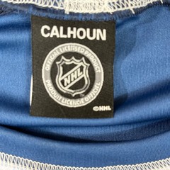 Seattle Kraken NHL Calhoun Mens Medium Long Sleeve Performance Shirt Blue White