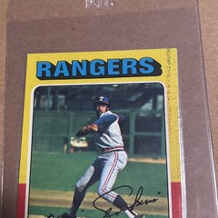 1975 Topps # 60 Fergie Jenkins EX/EX+ MLB Baseball Texas Rangers Vintage Card
