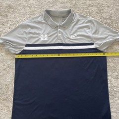 Nike Utah State Aggies Dri-Fit Polo Gray Blue Colorblock Men’s XL Performance