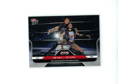 2025 Topps Now WWE Iyo Sky Rhea Ripley #111SP Tag-Team Tokyo Kanji Variation SP