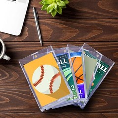 Magnetic Card Holders For Trading Cards 35Pt Hard Baseball Card Case Protectors