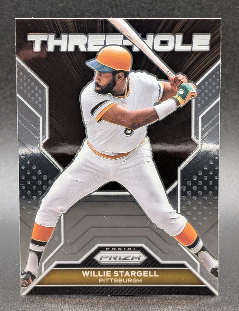 2023 Panini Prizm – Three-Hole #TH11 Willie Stargell Pittsburgh Pirates