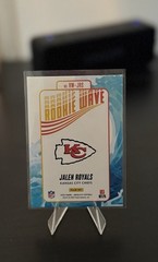 2025 Panini Absolute – Rookie Wave Jalen Royals #RW-JRS Spectrum Blue /50 (RC)