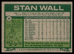 1977 Topps Stan Wall Los Angeles Dodgers #88