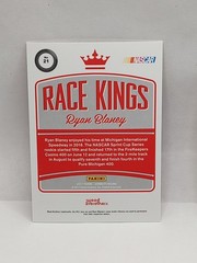 2017 Panini Donruss NASCAR BLUE Foil Race Kings Ryan Blaney 265/299 Racing Card
