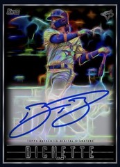 Topps Bunt Digital 2020 Glow Silver Signatures 12 Cards Lot