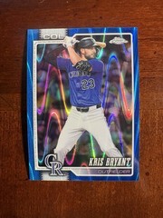 2026 Topps Chrome Kris Bryant Blue Raywave Refractor 1/150 Bookend #288