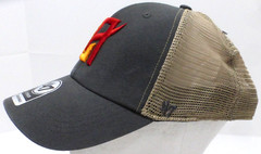 LA WILDCATS &rsquo;47 Clean Up Adjustable Baseball Hat Cap, XFL, Gray / Tan, OSFM, NEW