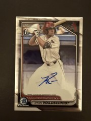 2024 Bowman draft 1st Ryan Waldschmidt auto 🔥🔥