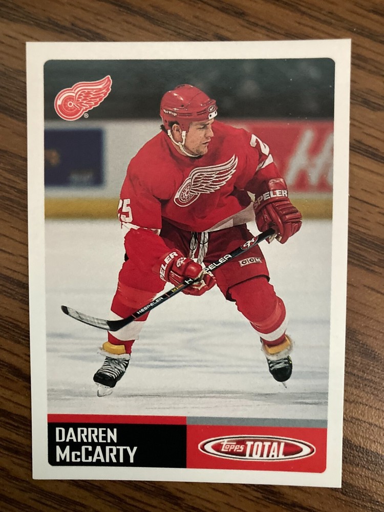 2002-03 Topps Total #163 Darren McCarty Detroit Red Wings NrMt