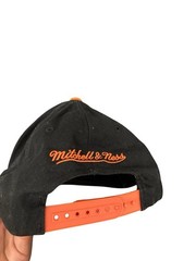 Mitchell & Ness Cincinnati Bengals black orange NFL cap hat