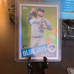 Topps 2020 Series 1 1985 Topps Bo Bichette #85TC-7 RC Insert Blue Jays