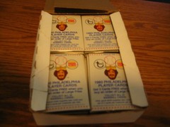 1980 Topps Burger King Philadelphia Phillies Baseball Cello Box 48 Sealed Packs