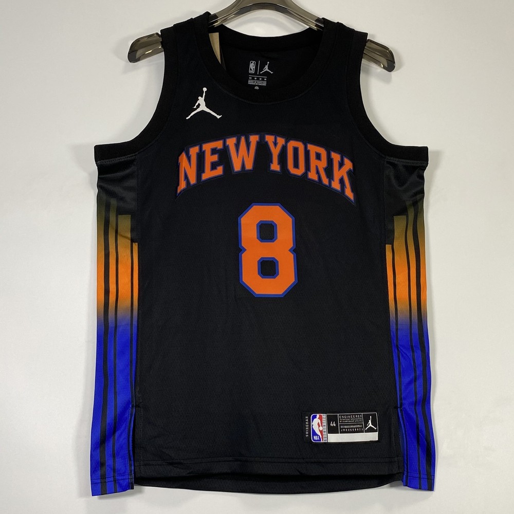 OG Anunoby #8 Statement Edition Men&rsquo;s Swingman Jersey ,Black Size：S-2XL